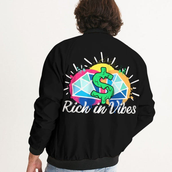 Rich Vibes Men's Bomber Jacket
