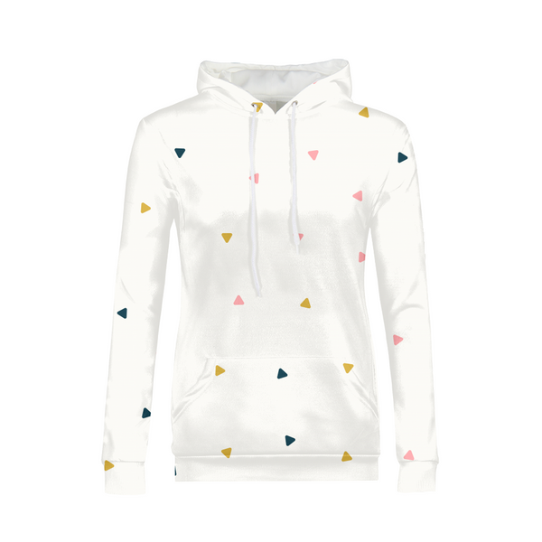 Abstract Fall Womens All-Over Print Hoodie - ComfiArt