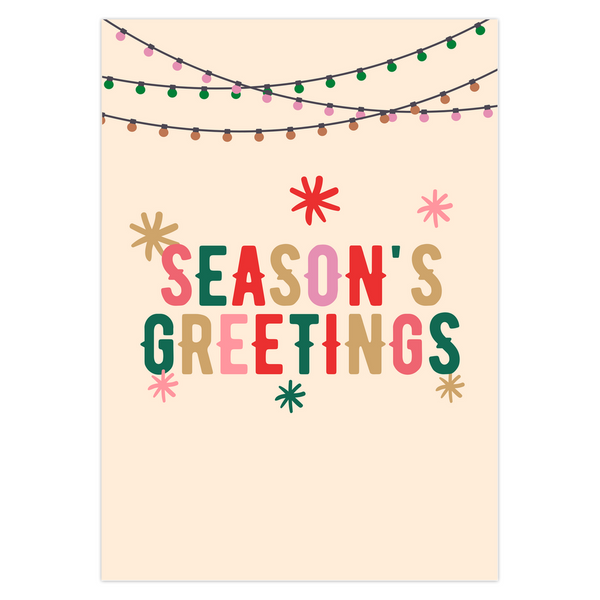 Season Greeting Folded Cards