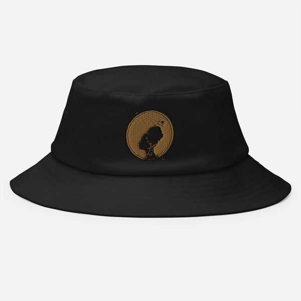 Brown Girl Old School Bucket Hat