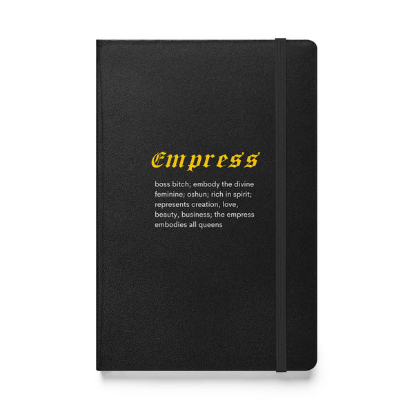 Empress Hardcover bound notebook