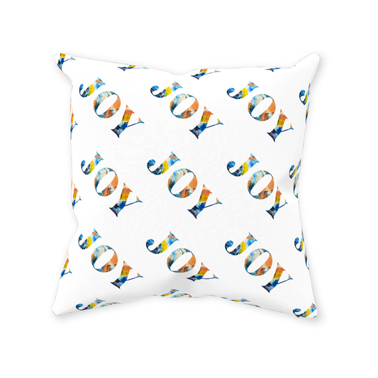 Joy and Wonder Throw Pillows