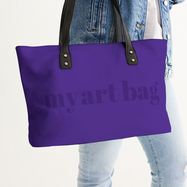 my art bag purple Stylish Tote