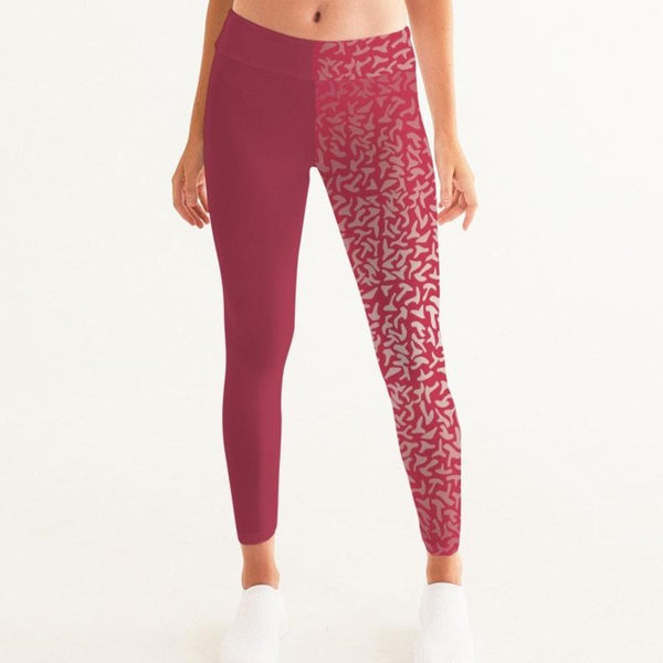 Angry Red Women's Yoga Pants