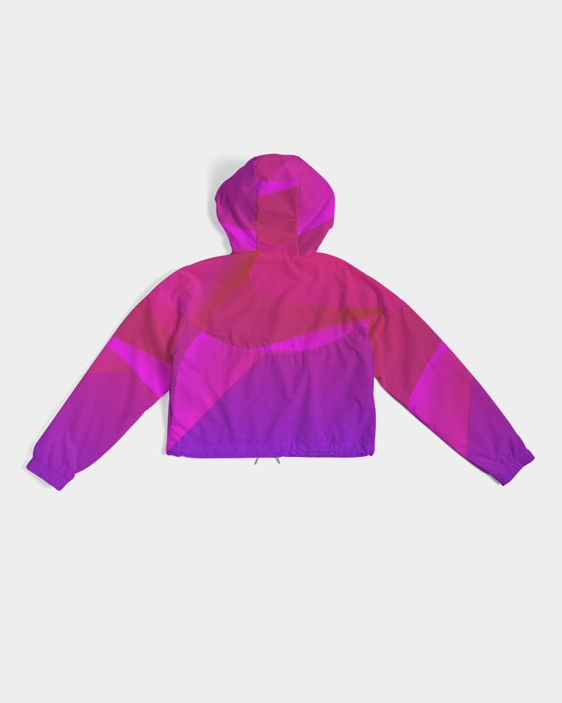 Pinky Women's Cropped Windbreaker