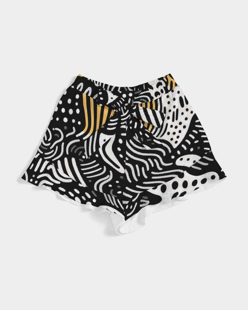 Organic Lines Women's Ruffle Shorts