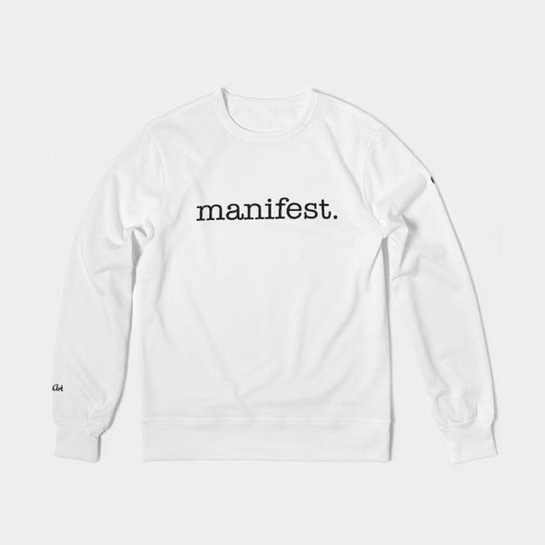 Manifest Unisex Classic French Terry Crewneck Pullover - ComfiArt