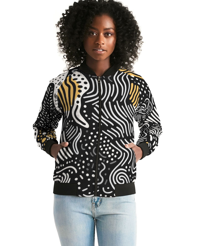 Organic Lines Women's Bomber Jacket