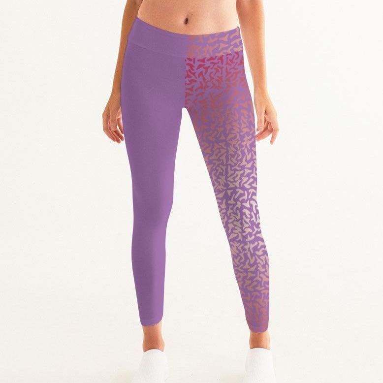 Anger Pink Women's Yoga Pants