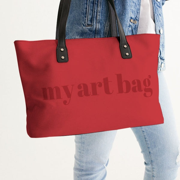 my art bag red Stylish Tote