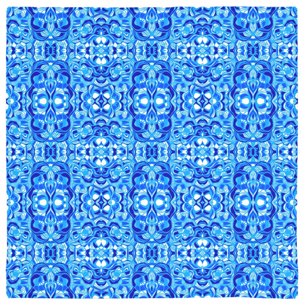 Rochelle Holiday Blue Fabric Wrap