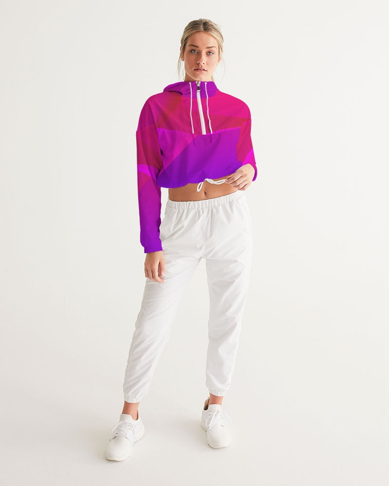 Pinky Women's Cropped Windbreaker