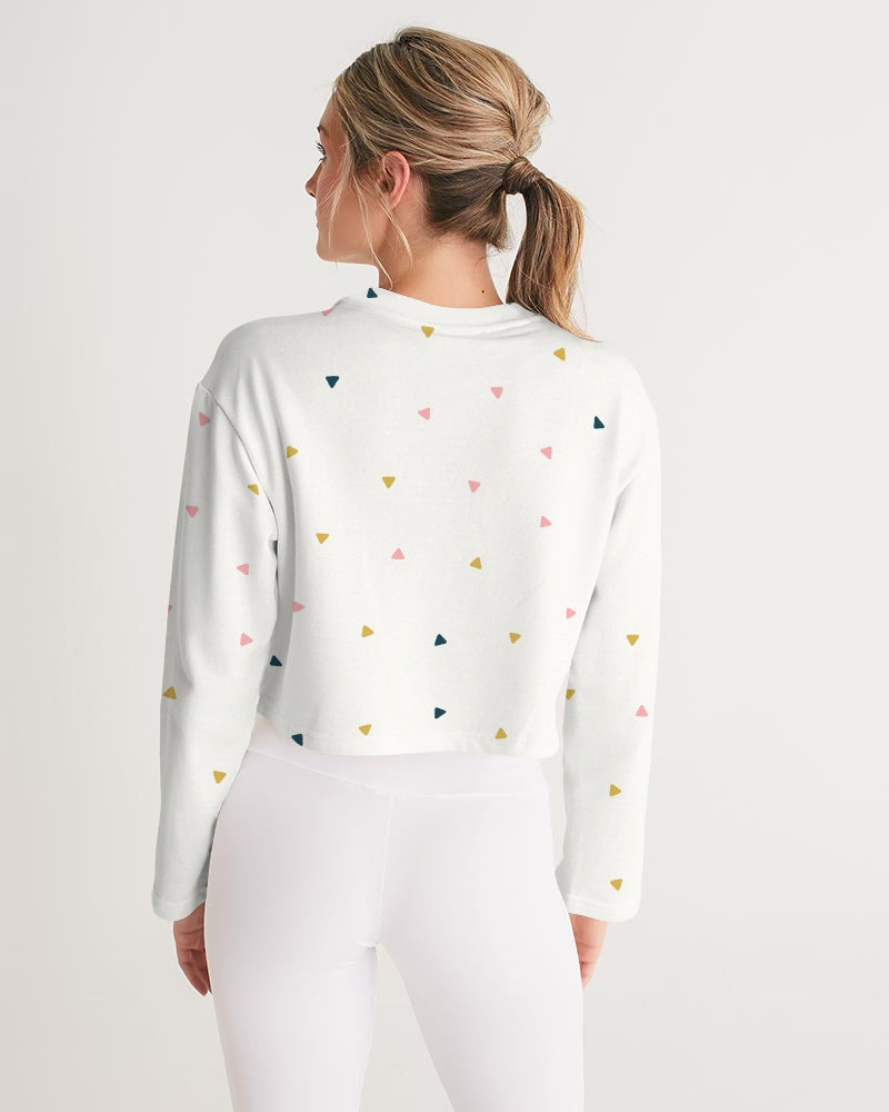 Abstract Cropped Sweatshirt - ComfiArt