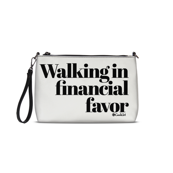 Walking in Financial Favor Daily Zip Pouch - ComfiArt