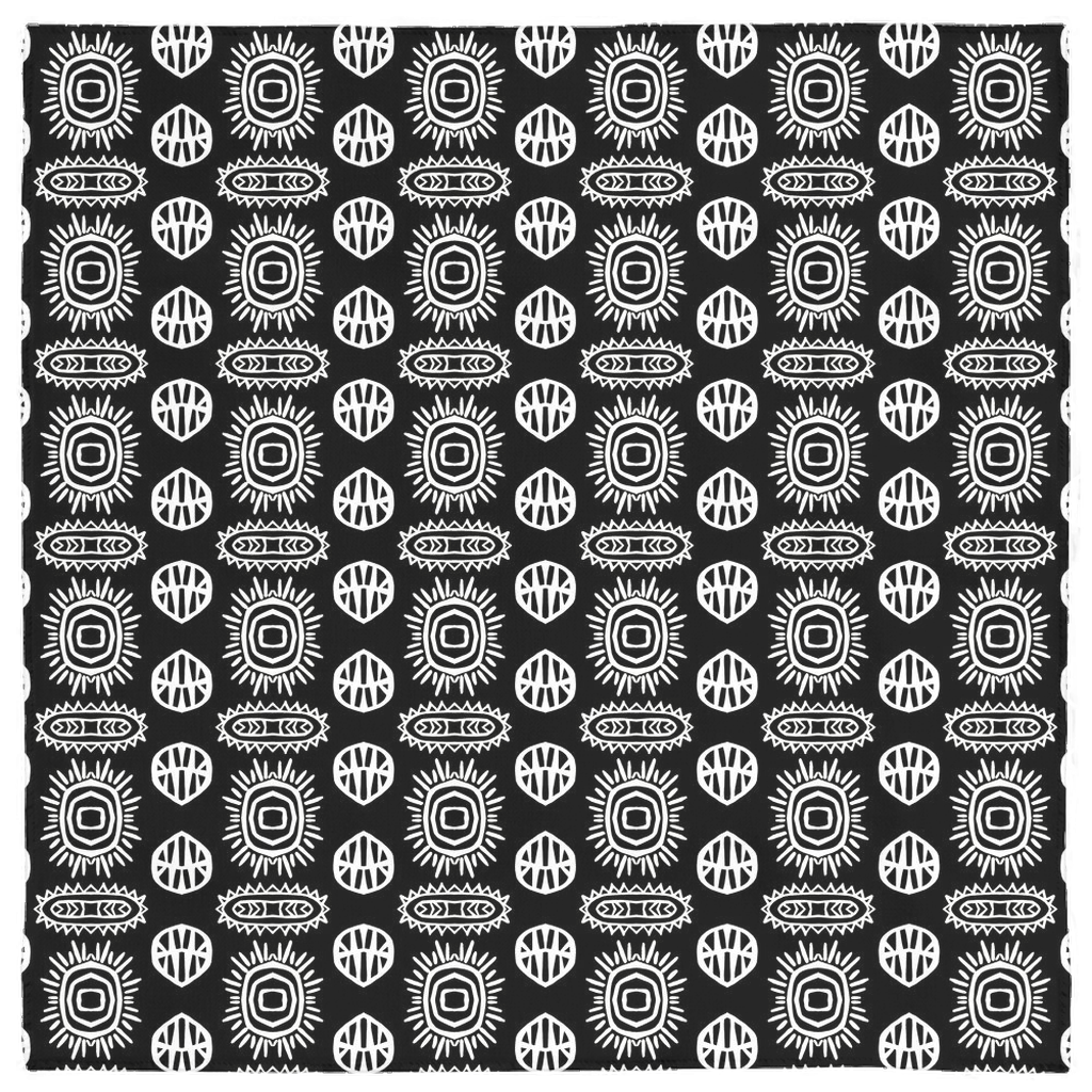 Rochelle Holiday Black Fabric Wrap