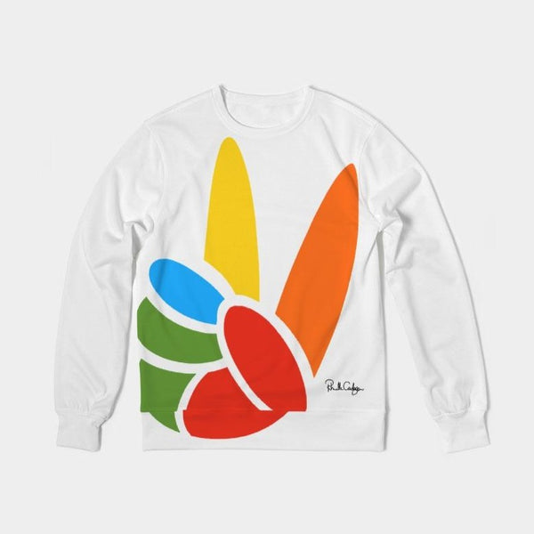 Izwi Peace Classic French Terry Crewneck Pullover