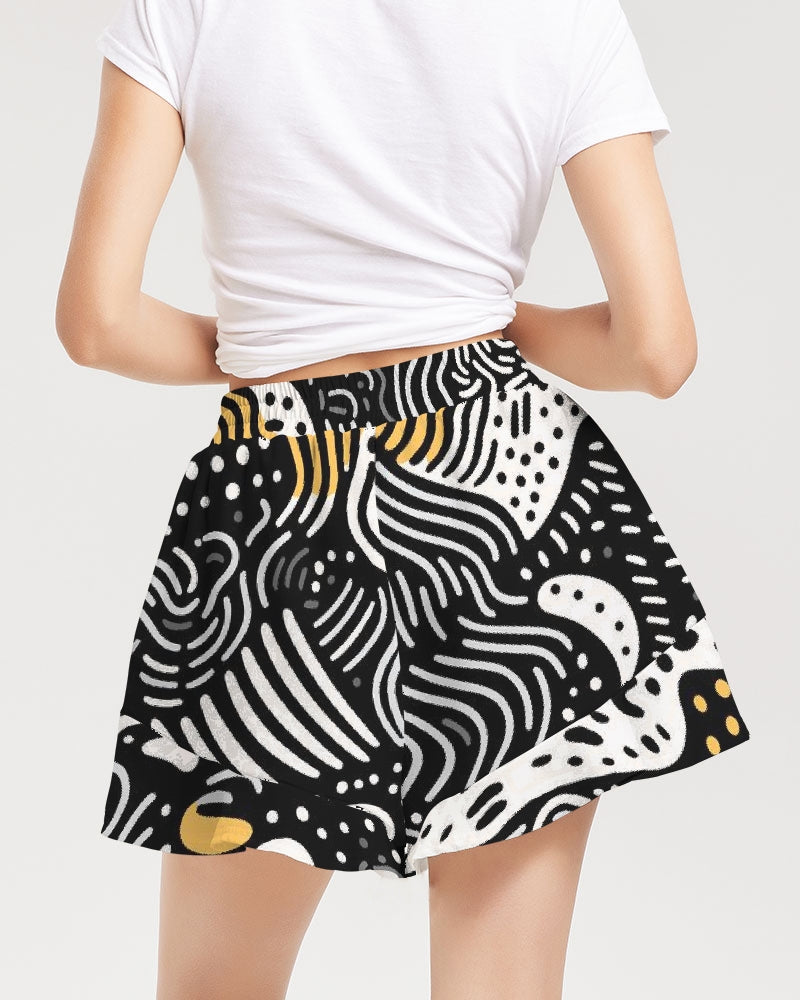 Organic Lines Women's Ruffle Shorts