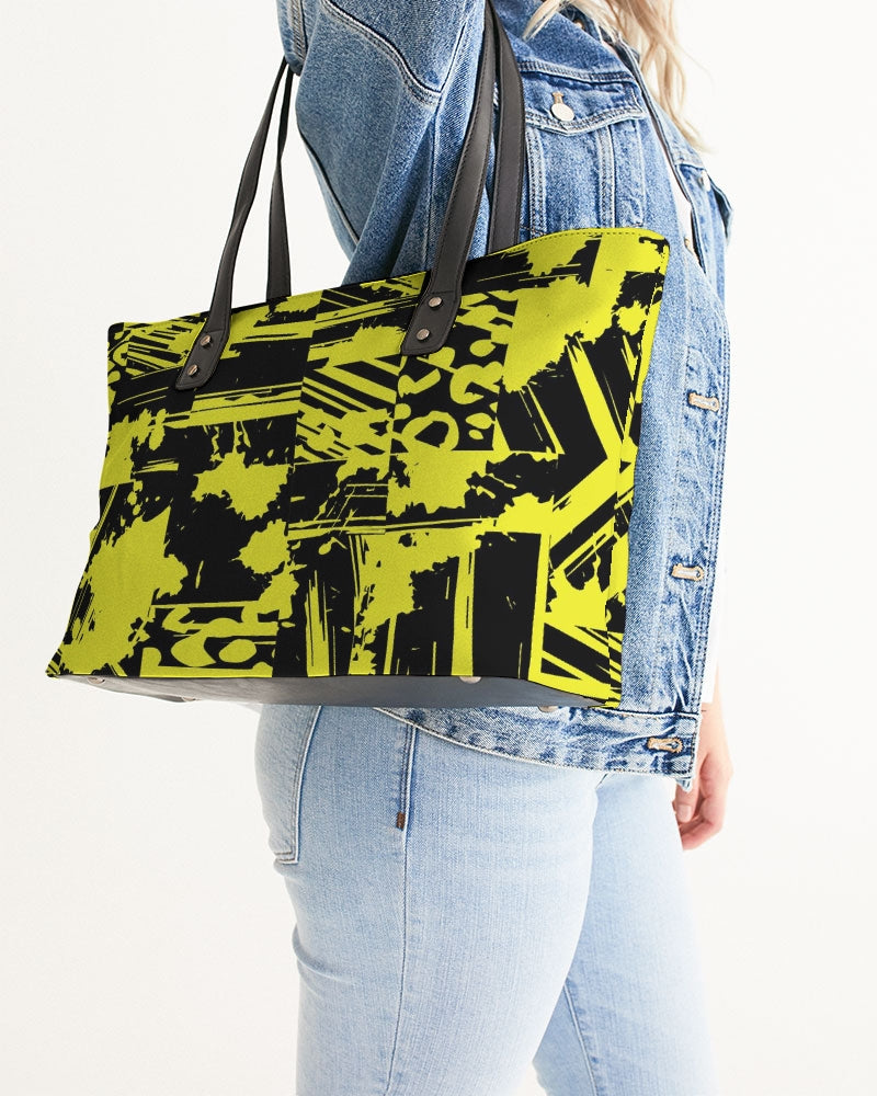 Blk & Yello Stylish Tote