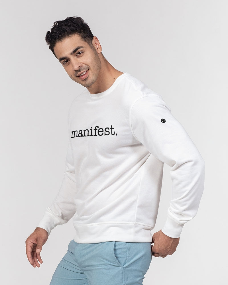 Manifest Unisex Classic French Terry Crewneck Pullover - ComfiArt