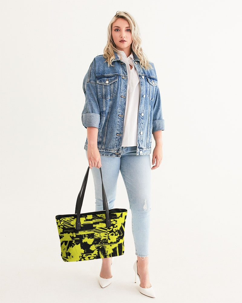 Blk & Yello Stylish Tote