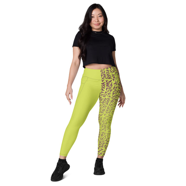 Suspicious Green Leggings with pockets