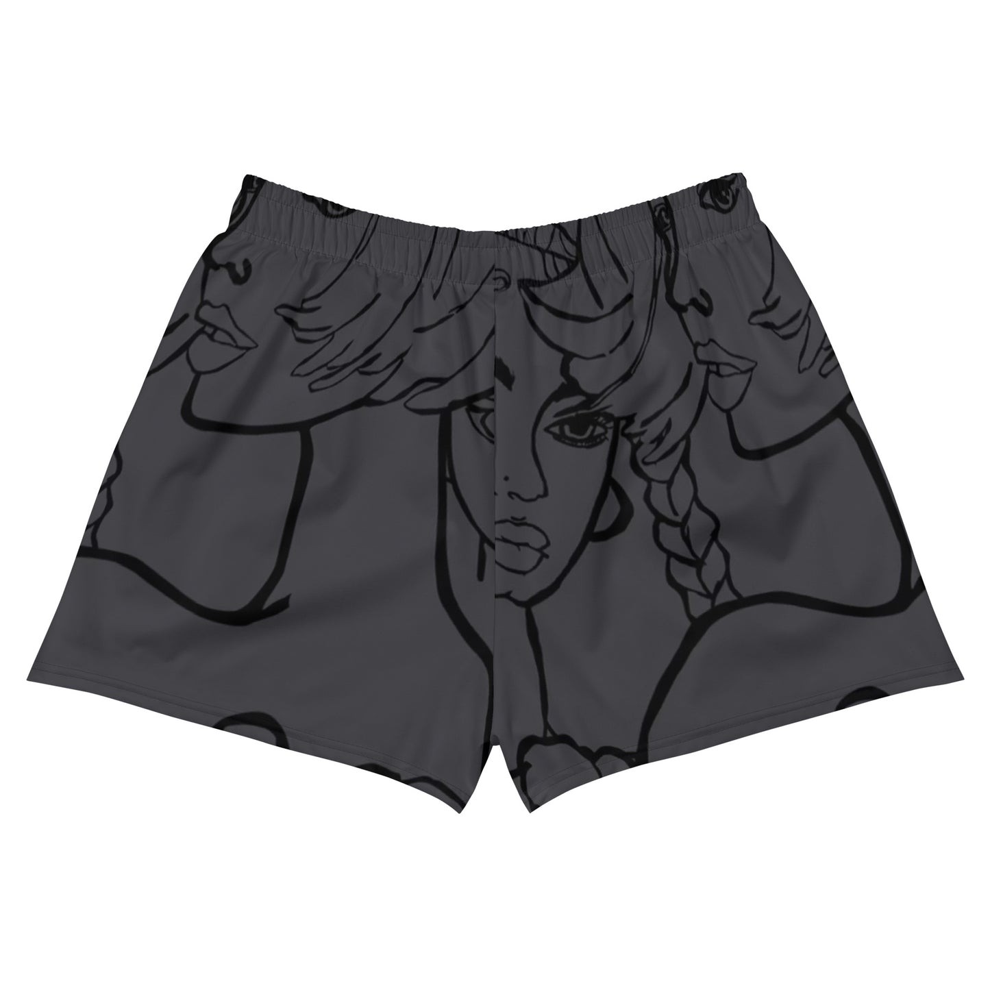 All The Girls Women's Athletic Short Shorts