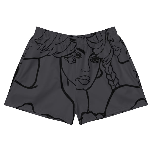 All The Girls Women's Athletic Short Shorts