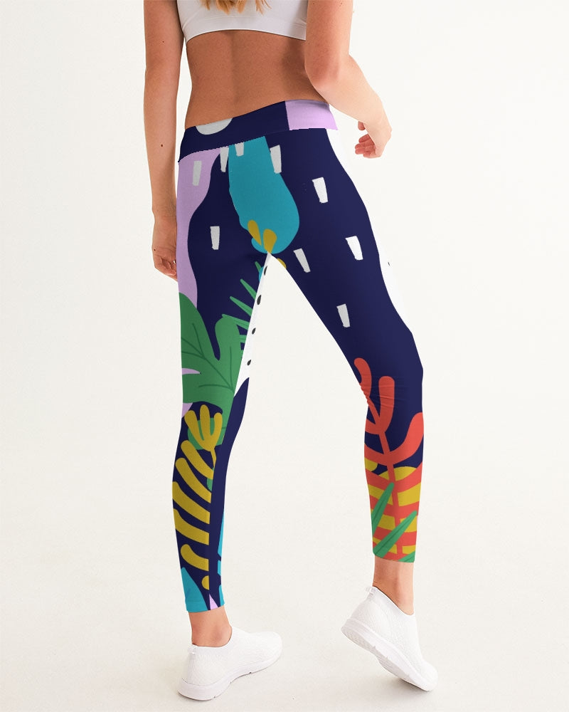 PopFloral Womens Yoga Pants - ComfiArt