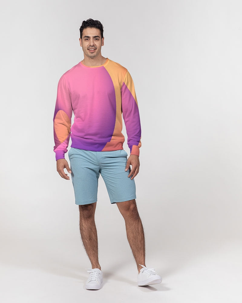 Sherbet Men's Classic French Terry Crewneck Pullover