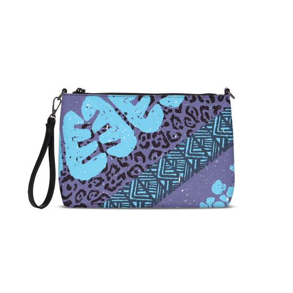 Blue News Daily Zip Pouch - ComfiArt