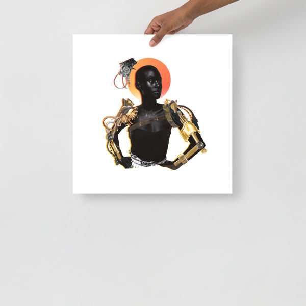 Lauren By Marryam Moma Poster