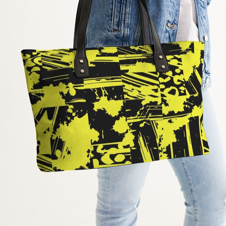 Blk & Yello Stylish Tote