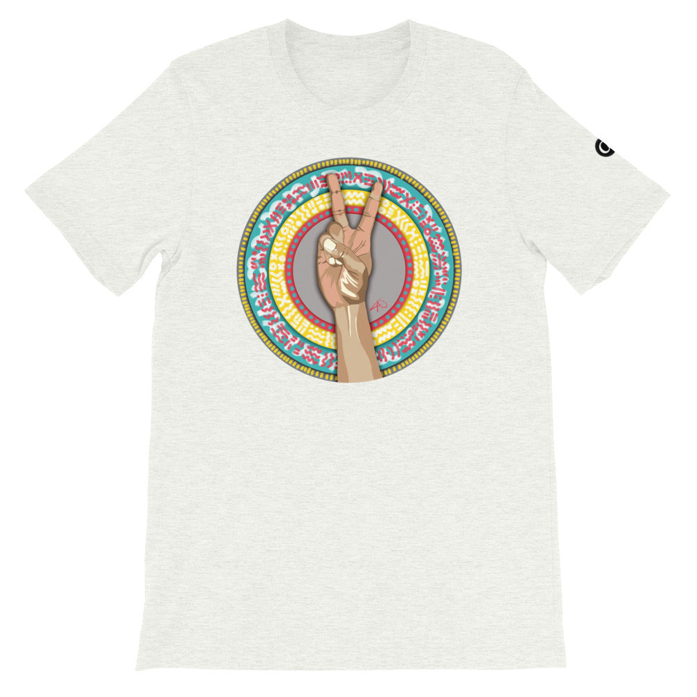 Peace Short-Sleeve Unisex T-Shirt - ComfiArt