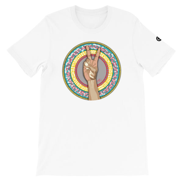 Peace Short-Sleeve Unisex T-Shirt - ComfiArt