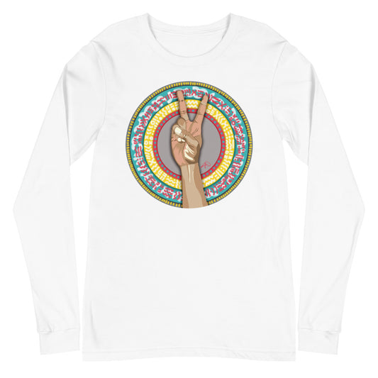 Peace Unisex Long Sleeve Tee - ComfiArt