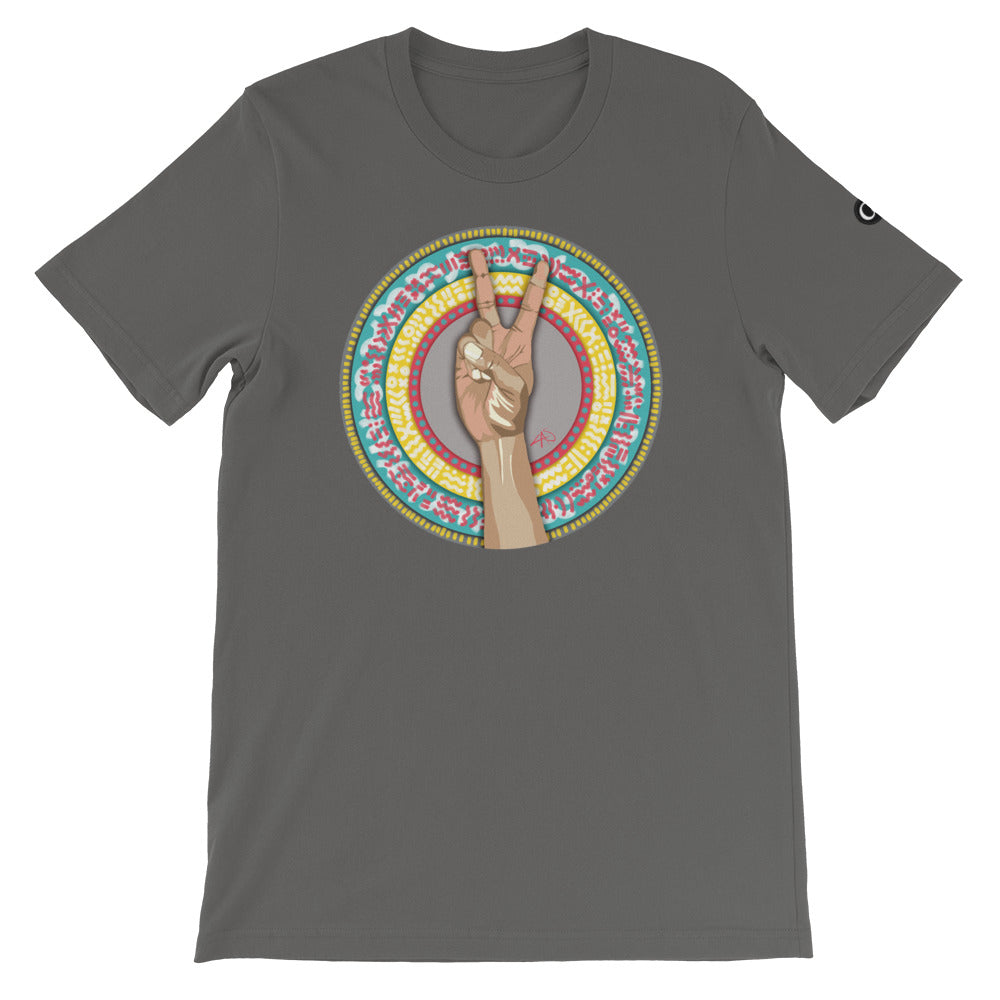 Peace Short-Sleeve Unisex T-Shirt - ComfiArt