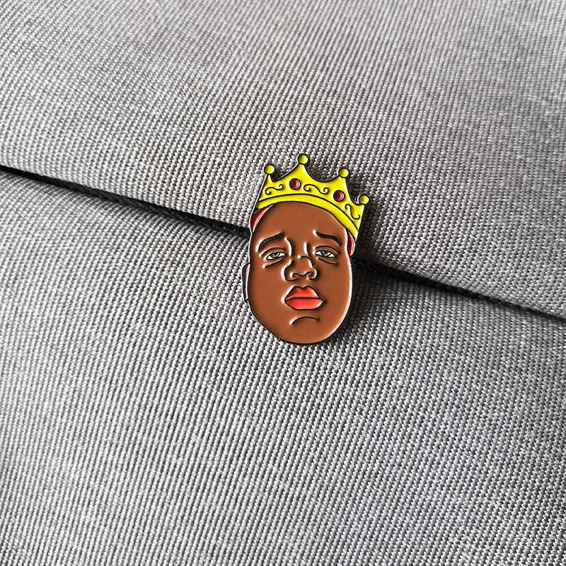 Biggie Smalls Notorious B.I.G. Pin - ComfiArt