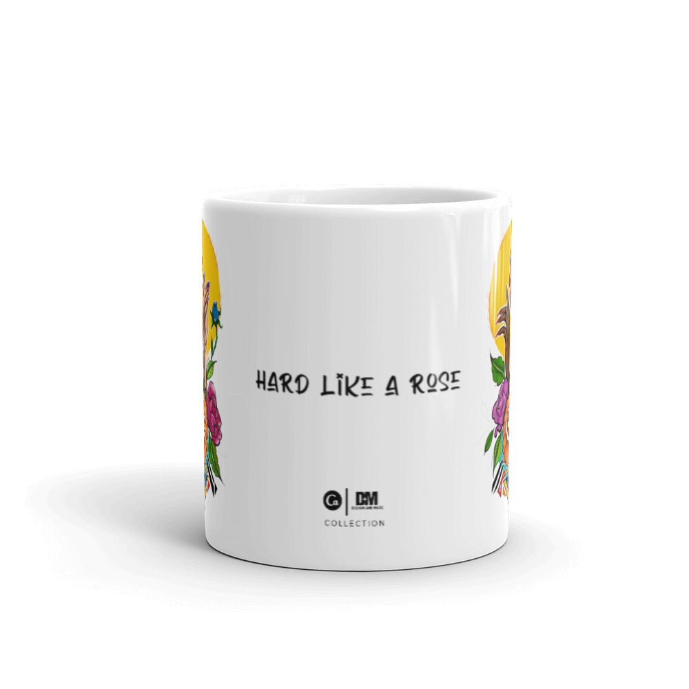 Hard Like a Rose Anthem glossy mug