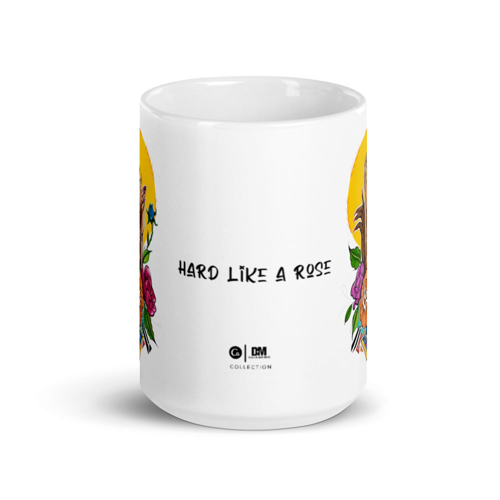 Hard Like a Rose Anthem glossy mug